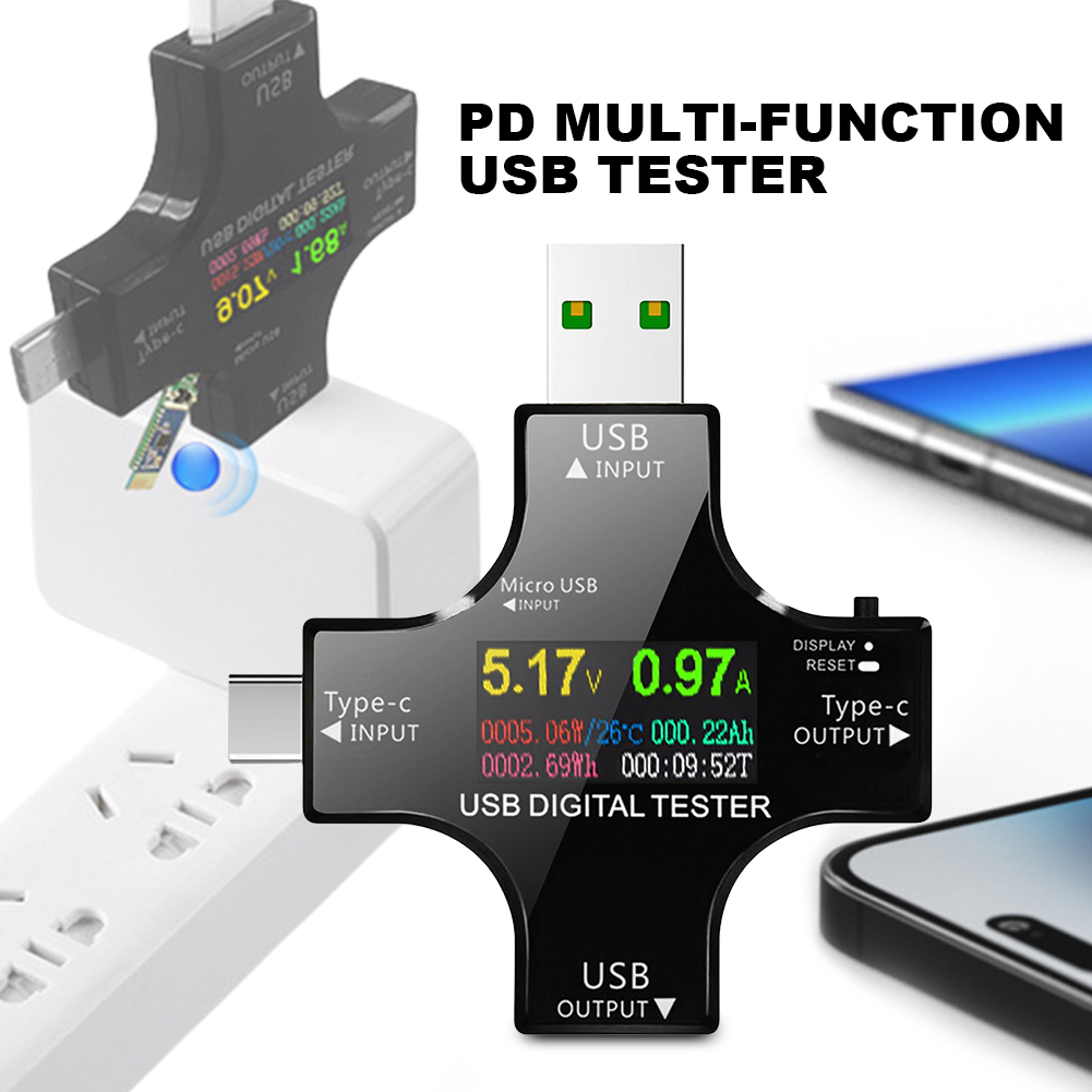 Logic Analyzer Usb - USB Tester Typ-C PD Farbe Digital