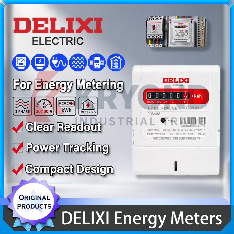 DELIXI Einphasiger oder Dreiph – Diy Electronics Shop Bewertung und Preis