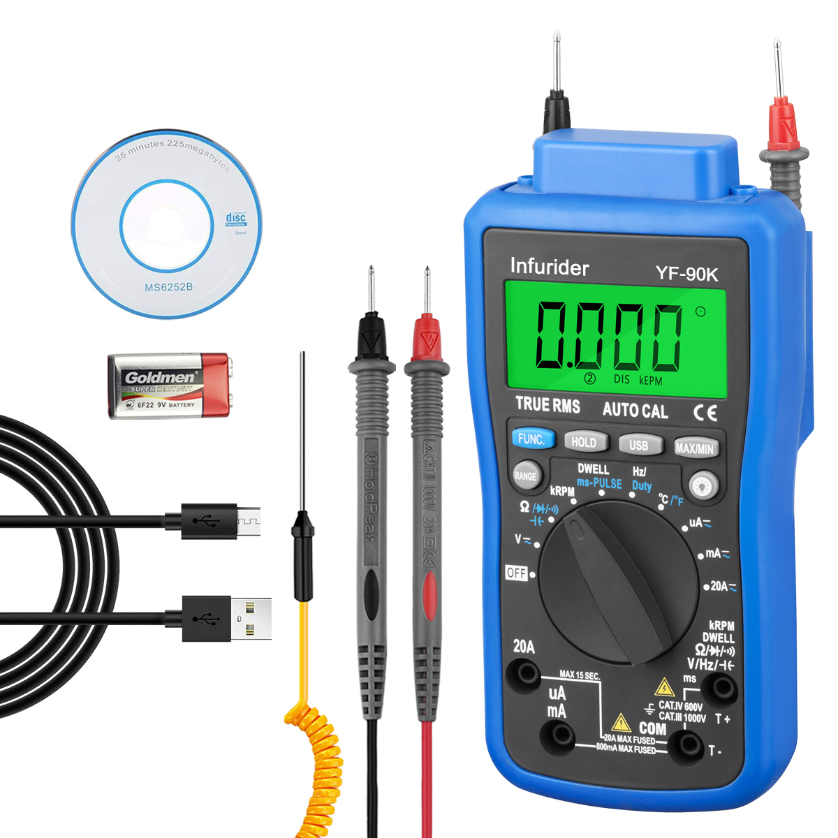 HoldPeak HP-90K Motoranalysato – Logic Analyzer Usb Bewertung und Preis