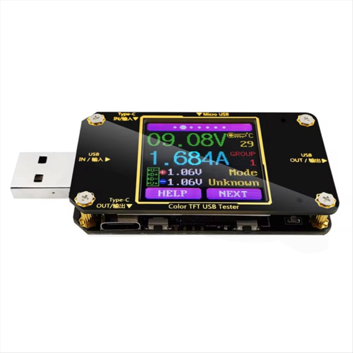 A99X Digitales Farb-LCD-Instru – Logic Analyzer Usb Bewertung und Preis